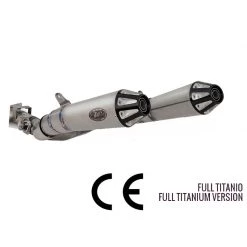 Terminali Silenziatori Conici Zard Titanio Euro3 Bmw Rninet