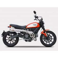 Scarichi Completi Zard Ducati Scrambler Kit Completo Omologato Cat Alto Db Killer