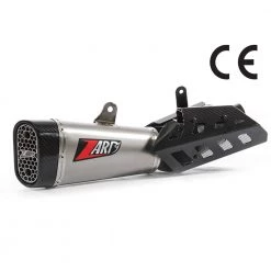 Terminali Zard Slip On Inox Euro 4 Triumph Street Triple 765