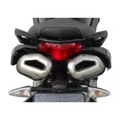 Terminali Zard 2 Slip Ons Penta Silver Racing Shiver 750