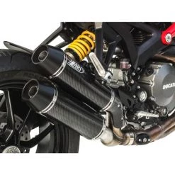 Terminali Zard N.2 Silenziatori Sovrapposti Ducati Monster 1100 Evo