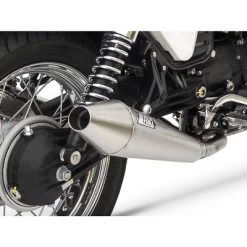 Terminali Zard 2 Slip Ons Inox Racing Moto Guzzi V7 2008