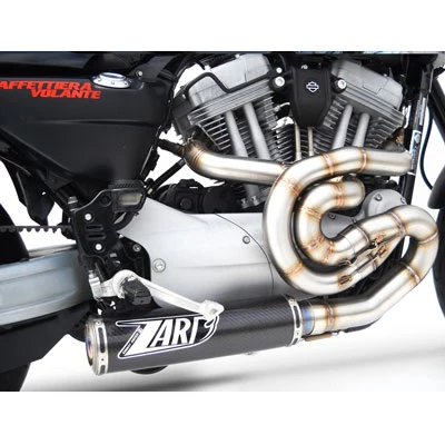 Terminali Kit Completo Zard 2>1 Titanio Racing Hd Xr 1200 - immagine 2