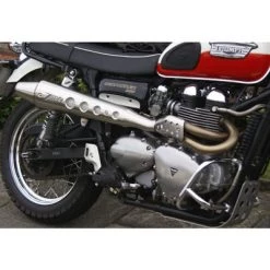 Scarichi Completi Kit Zard 2>1 Alto Inox Racing Triumph Scrambler