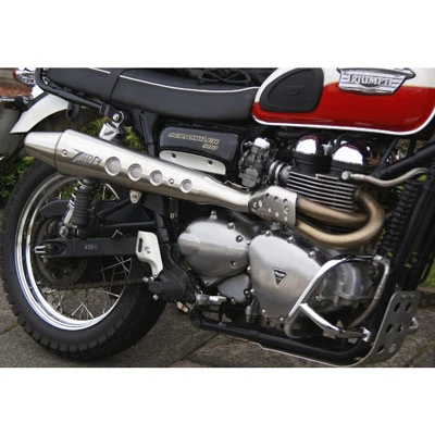 Scarichi Completi Kit Zard 2>1 Alto Inox Racing Triumph Scrambler