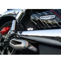 Terminali Zard Kit Silenziatori Penta Inox-carbonio Triumph Rocket 3