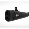 Scarichi Completi Kit Zard 2>1 Basso Short Inox Black Racing Bonneville