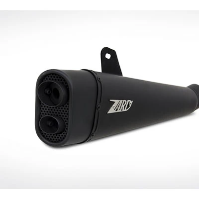 Scarichi Completi Kit Zard 2>1 Basso Short Inox Black Racing Bonneville