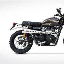 Scarichi Completi Zard Kit Completo Edizione Speciale Triumph Scrambler Omologato