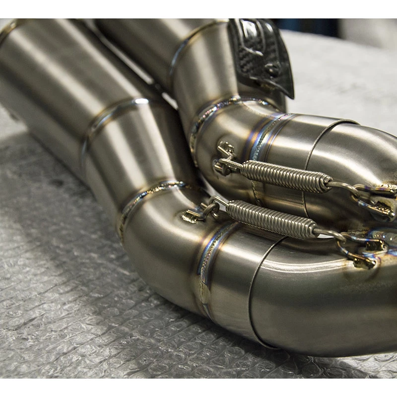 Scarichi Completi Zard Kit Completo 2>1>2 Inox Racing Ducati Monster 1200 - immagine 4